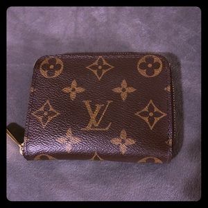 LV zip wallet